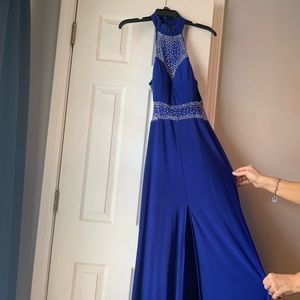 Floor length prom dress
